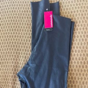 Commando leggings navy blue medium new
